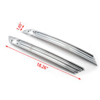 Chrome Front Fog Light and Trunk Molding Cover for Mazda CX-5 (2017-2020)