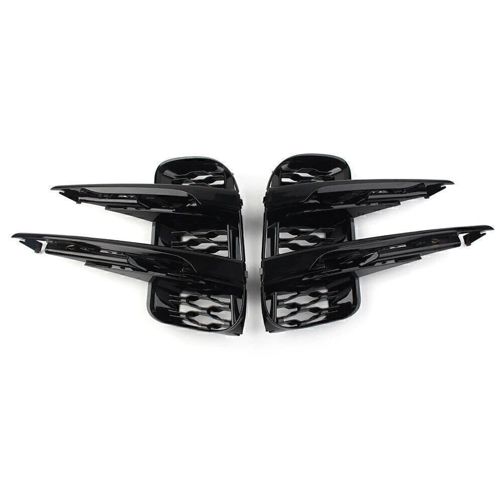 2X Front Bumper Grille for Land Rover Range Rover Evoque (2019–Present) LR114728 LR114729