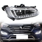 LED DRL Daytime Running Light Fog Lamp for Hyundai IX45 Santa Fe (2013-2015)