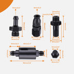 Fuel Pressure Regulator Gauge Rail Line Kit for Honda Civic (B16A, A1, A2, A3)