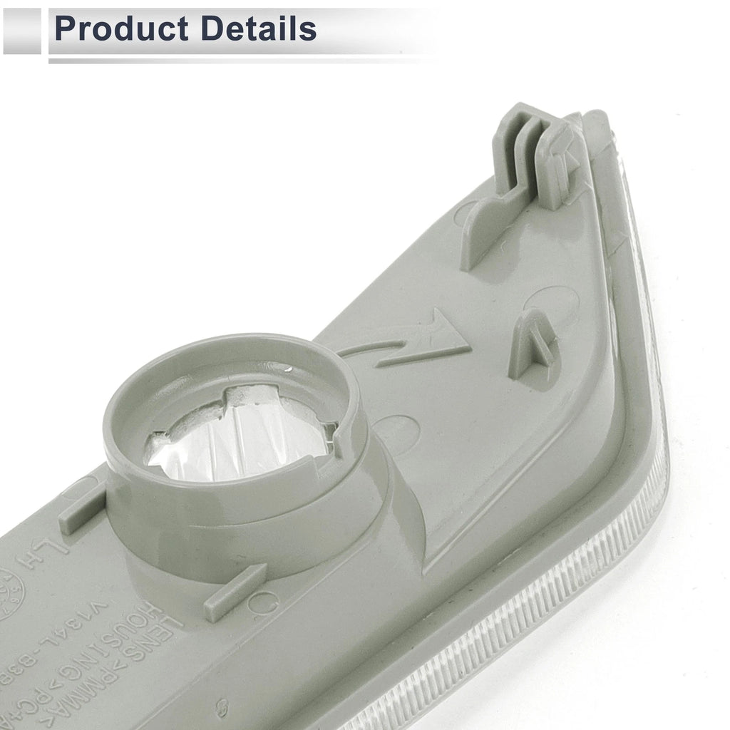 1pc Left Side Marker Light Cover for Honda Civic (2016–2021) No. 34350TETH01 Clear
