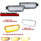 Dynamic Amber & White LED Signal Light for Toyota Tacoma (2001–2004)