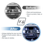 Air Condition Outlet Vent Trim Cover Frame for BMW X5 E70 (2007–2013) Black
