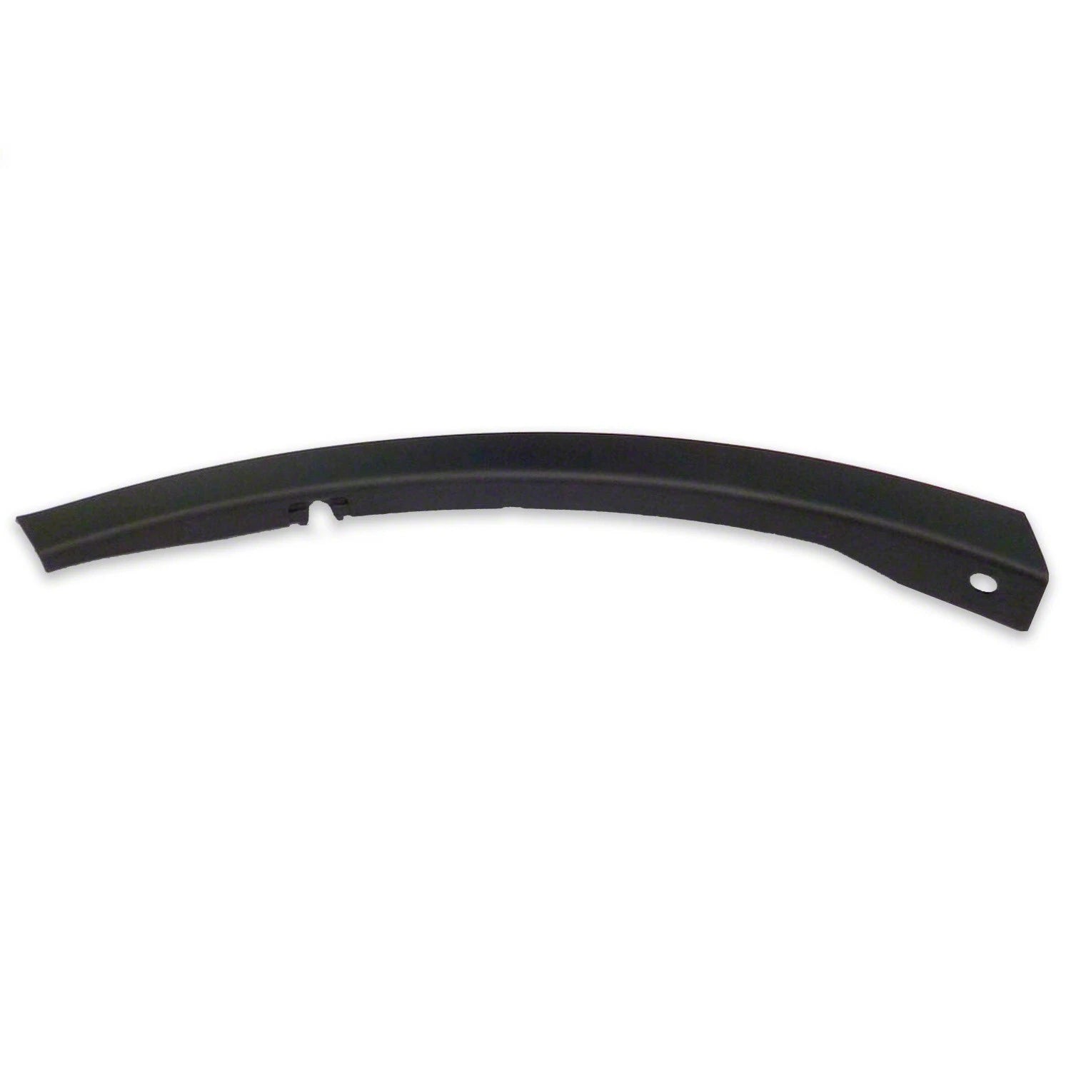 Replacement Polypropylene Driver Side Front Bumper Cover Wheel Molding Extension
