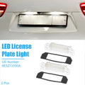 2X LED License Plate Light No.6E5Z13550A for Ford Fusion (2006–2012)
