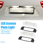2X LED License Plate Light No.6E5Z13550A for Ford Fusion (2006–2012)