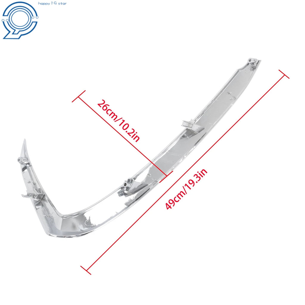 Bumper Cover Molding for Mazda CX-9 (2016-2022) Front Lower Chrome