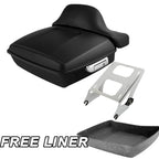 Chopped Trunk Mount Rack Pad for Harley Touring Glide (2014–2026)