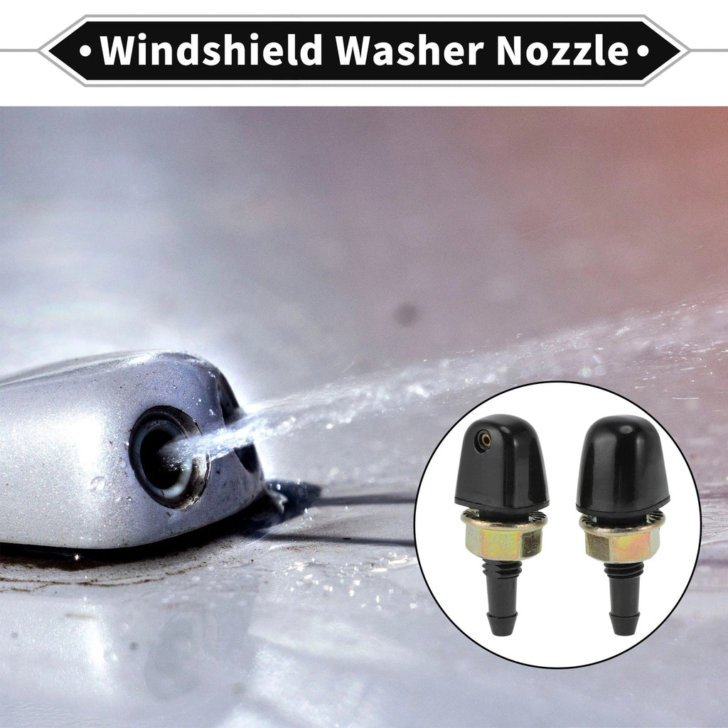 2 x Rear Windshield Wiper Washer Nozzles for Honda CR-V (2002-2011)