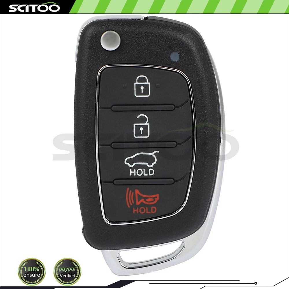 Keyless Entry Remote Fob for Hyundai Tucson (2015–2019) 433 MHz