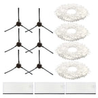 Anti-tangle Brushes for Robot Vacuum (Pristine Home Environment)