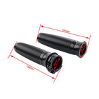 1 Pair of Black 1" Hand Grips for Harley Sportster
