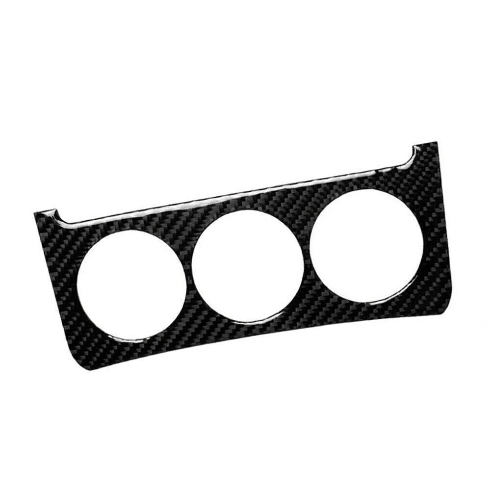 Carbon Fiber Interior Console Switch Trim Sticker Cover for Nissan 350Z (2006–2009)