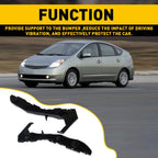 Set of 2 Front Rear Bumper Retainers for Toyota Prius (2004–2009)