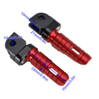 Front Footrests Foot Pegs for Kawasaki ZX-4R ZX-4RR Ninja 400 (2024–2025, 2018–2024)
