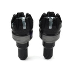 Universal Motorcycle Exhaust Frame Slider Bolt Anti Crash Protector - Grey