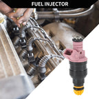 Fuel Injector No.13641703819 for BMW 328i (1996–1999) 2.8L Pink