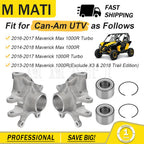 Rear Left & Right Knuckle w/Bearings Kit for Can-Am Maverick 1000R (2013–2018)
