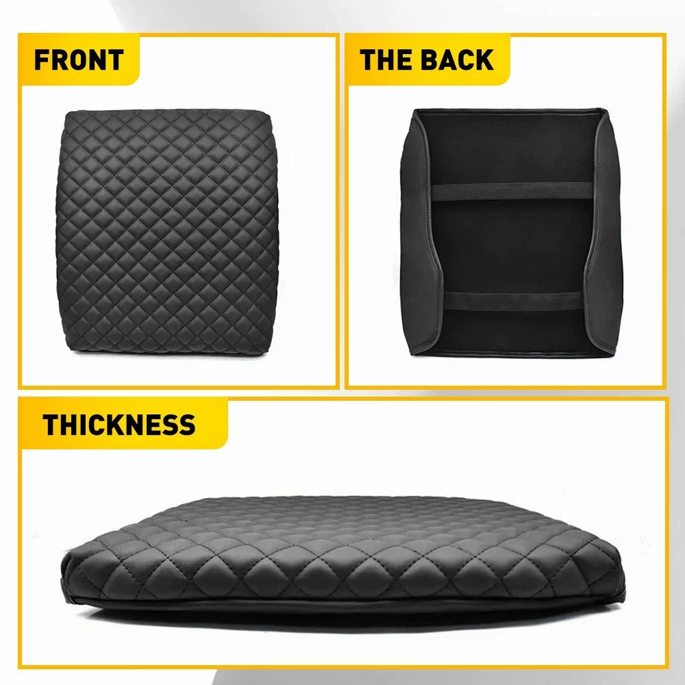 Leather Console Armrest Cover Pad for Dodge RAM (2019–2024)