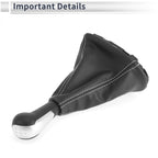 5 Speed Gear Shifter Knob with Cover for Chevrolet Spark (2011–2015) Faux Leather