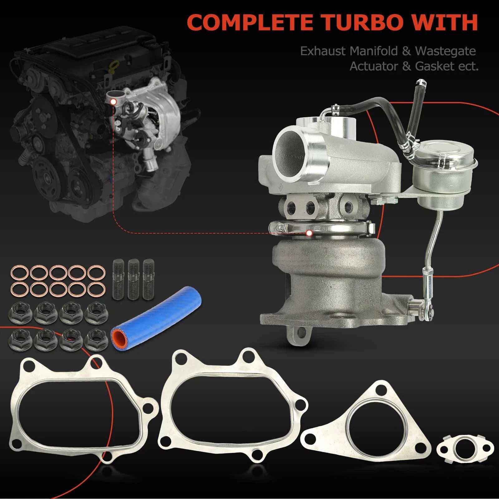 Turbocharger for Subaru Impreza, Forester, Baja, Saab 9-2X (2004–2008)