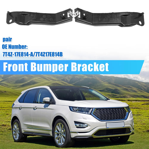 1 Pair Bumper Bracket Side Retainer for Ford Edge (2007) No. 7T4Z-17E814-A