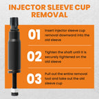 Injector Sleeve Cup Remover Tool for Cat 3126B C7 C9 (1997–2010)
