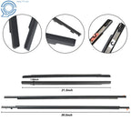 Set of 4 Door Belt Molding Weatherstrip for Toyota FJ Cruiser (2007–2014)