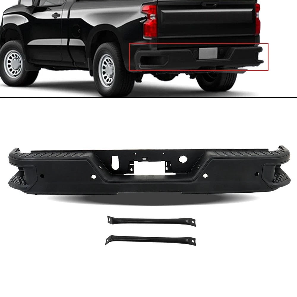 Rear Bumper Assembly for Silverado Sierra 1500 (2019â2023)