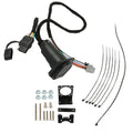 Set of 4 Way Flat & RV 7 Way Trailer Wiring Harness for Nissan Frontier (2005–2022)
