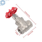 200WOG Stainless Steel Gate Valve for Industrial Use (3/4" NPT)