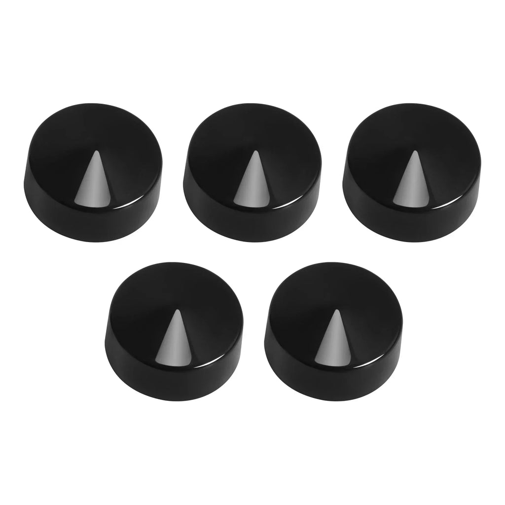 Black Bolt Toppers Caps Cover Set for Harley Softail Twin Cam (1984-2006)