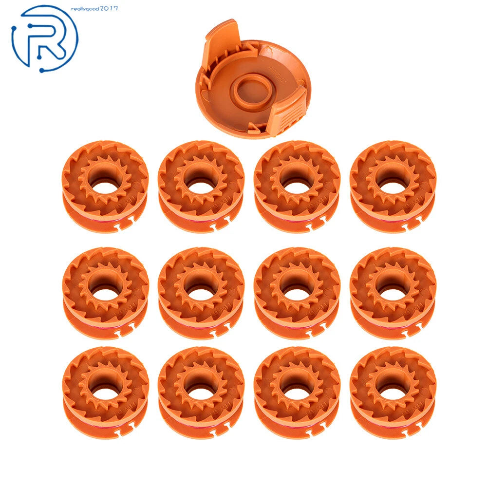 12 Pack Spool Line for Worx WG155 WG156 (2015–2023)