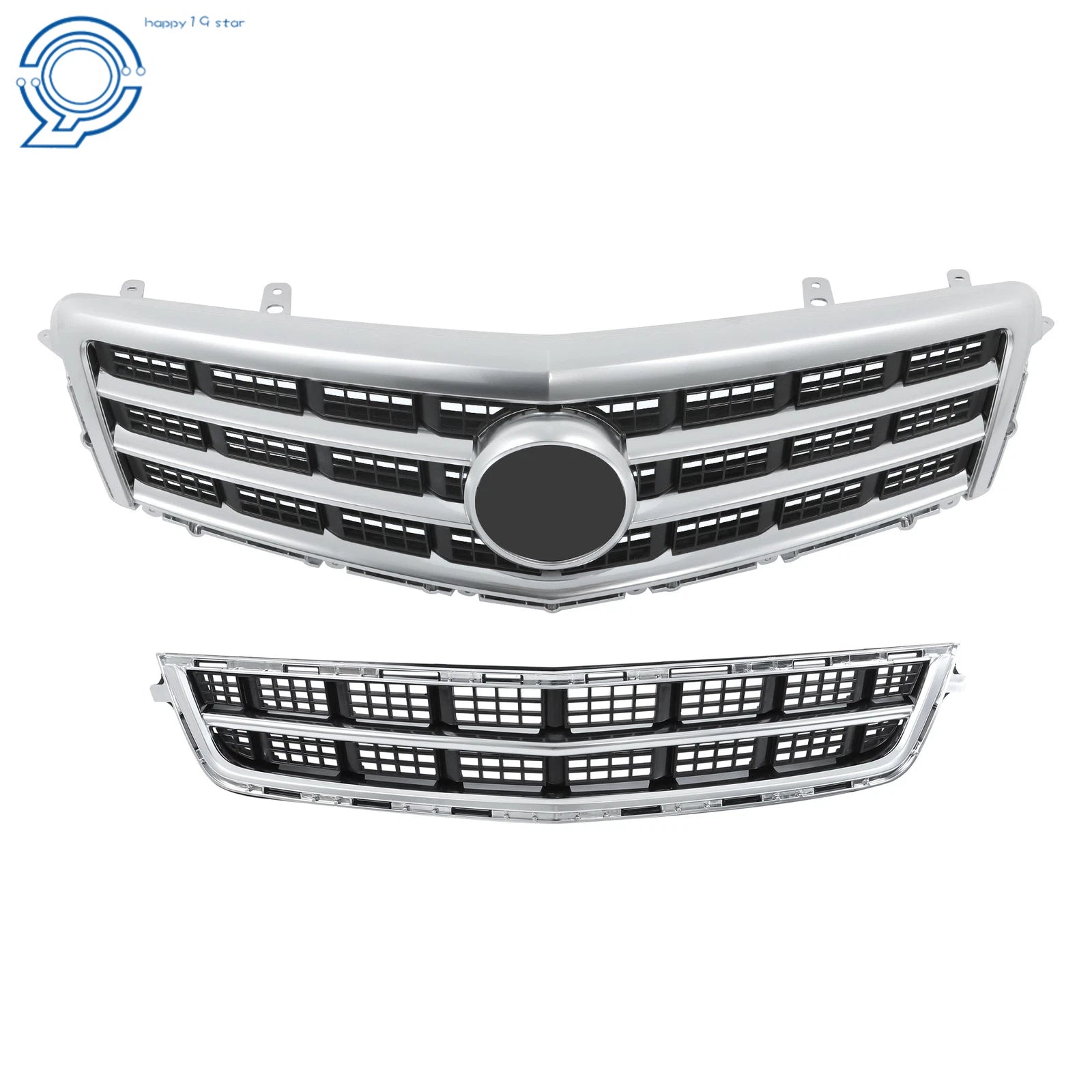 Front Bumper Grille with Trim for Cadillac ATS (2013-2014)