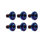 6 x M5x30mm Titanium Alloy Torx Head Bolts for Bike Motorcycle