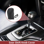 1 Pc Gear Shift Knob Cover for Subaru Forester (2014–2017) Pebbled Black