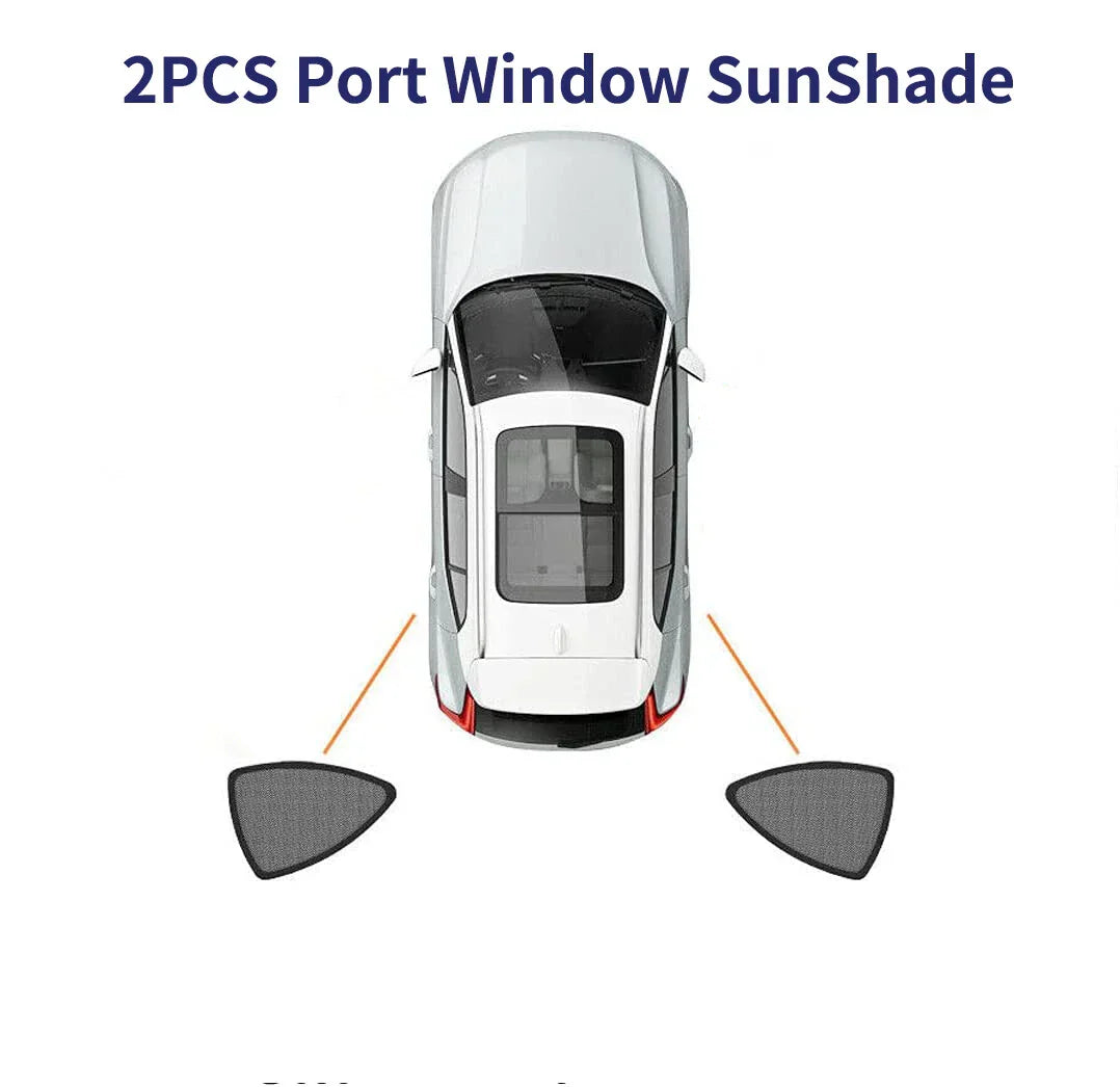 Magnetic Window Sun Shade for Toyota RAV4 2019-2022 Rear Side Mesh