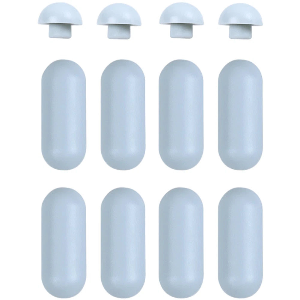 Set of 4 Replacement Toilet Seat Bumpers Support Pads