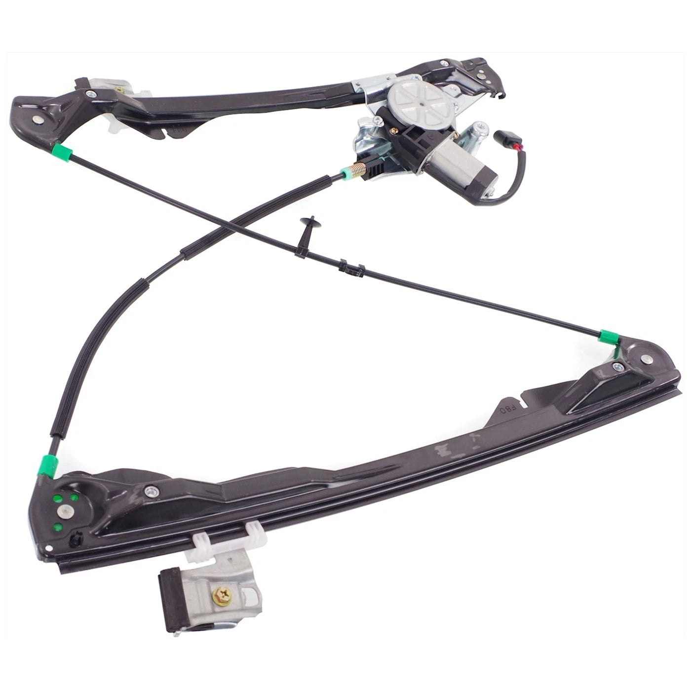 Set of 2 Window Regulators for Sedan (Front & Rear, Left Side)