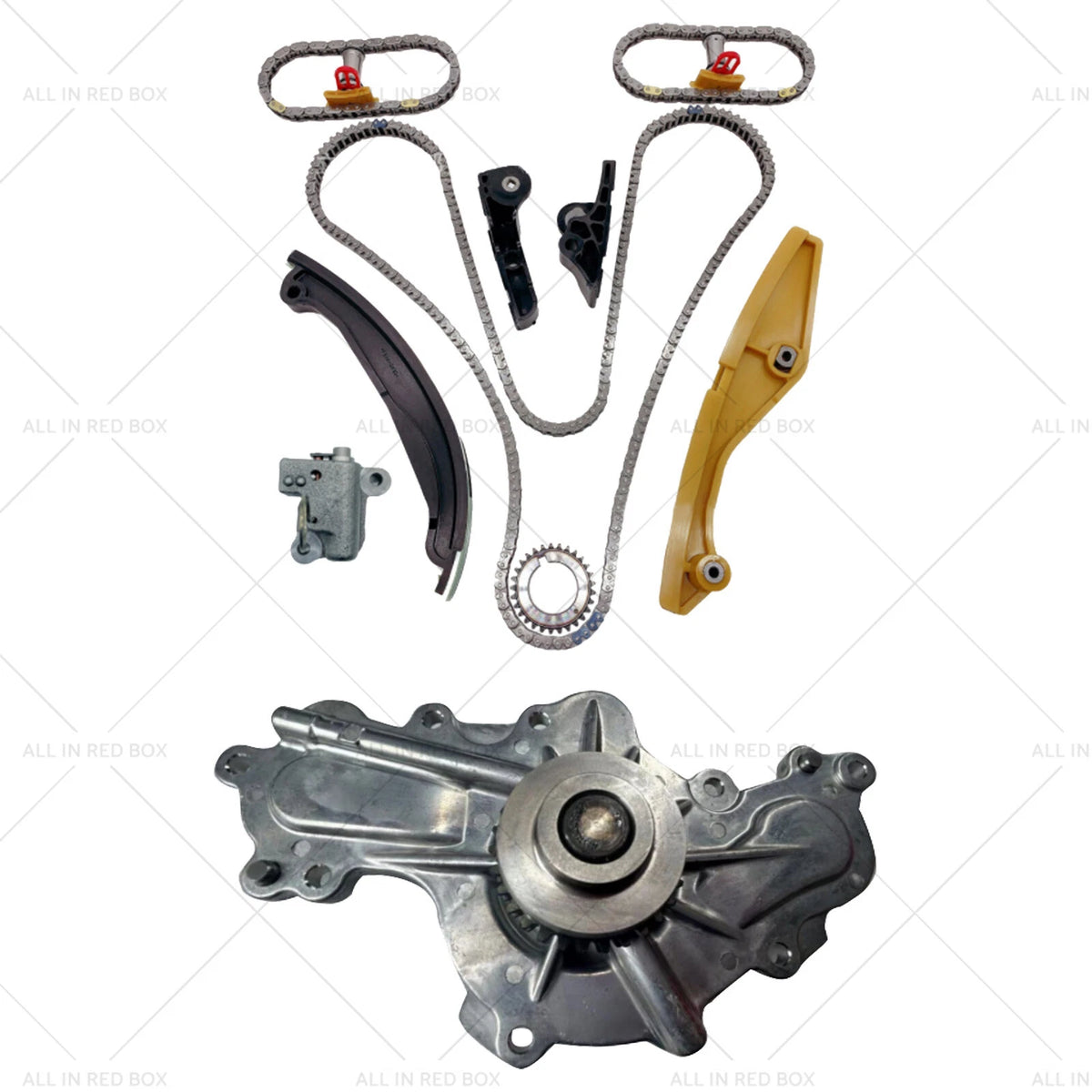 Timing Chain Kit & Water Pump for Ford Edge Explorer F150 Flex Mustang (2007–2020)