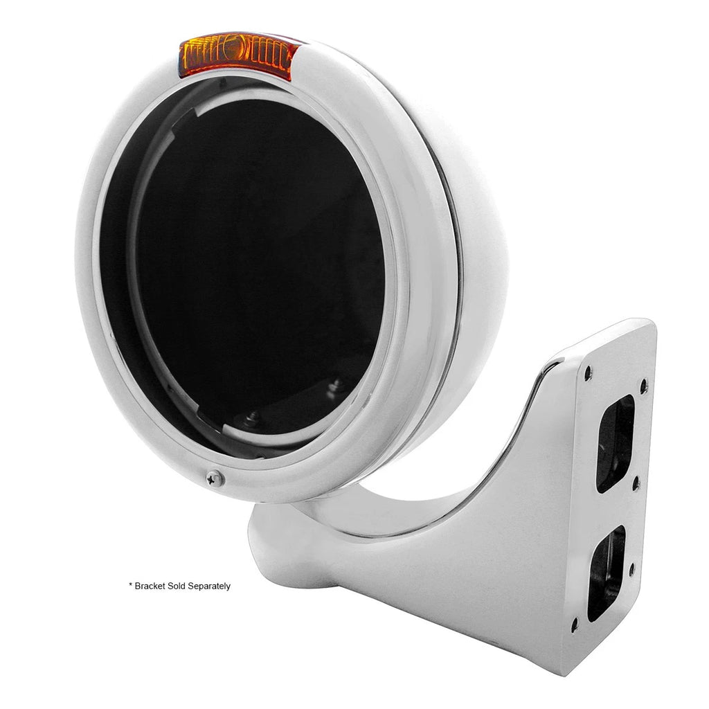 Headlight Assembly Replacement for Stainless Steel Classic Amber Lens (1994–2001)