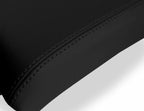 Leather Console Lid Armrest Cover for Subaru Baja (2003–2006) Black