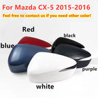 Blue Right Passenger Side Rearview Mirror Cap Cover for Mazda CX-5 (2015–2016)