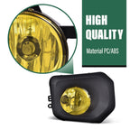 Set of 2 Yellow Lens Fog Lights for Toyota Tacoma (2016–2021)