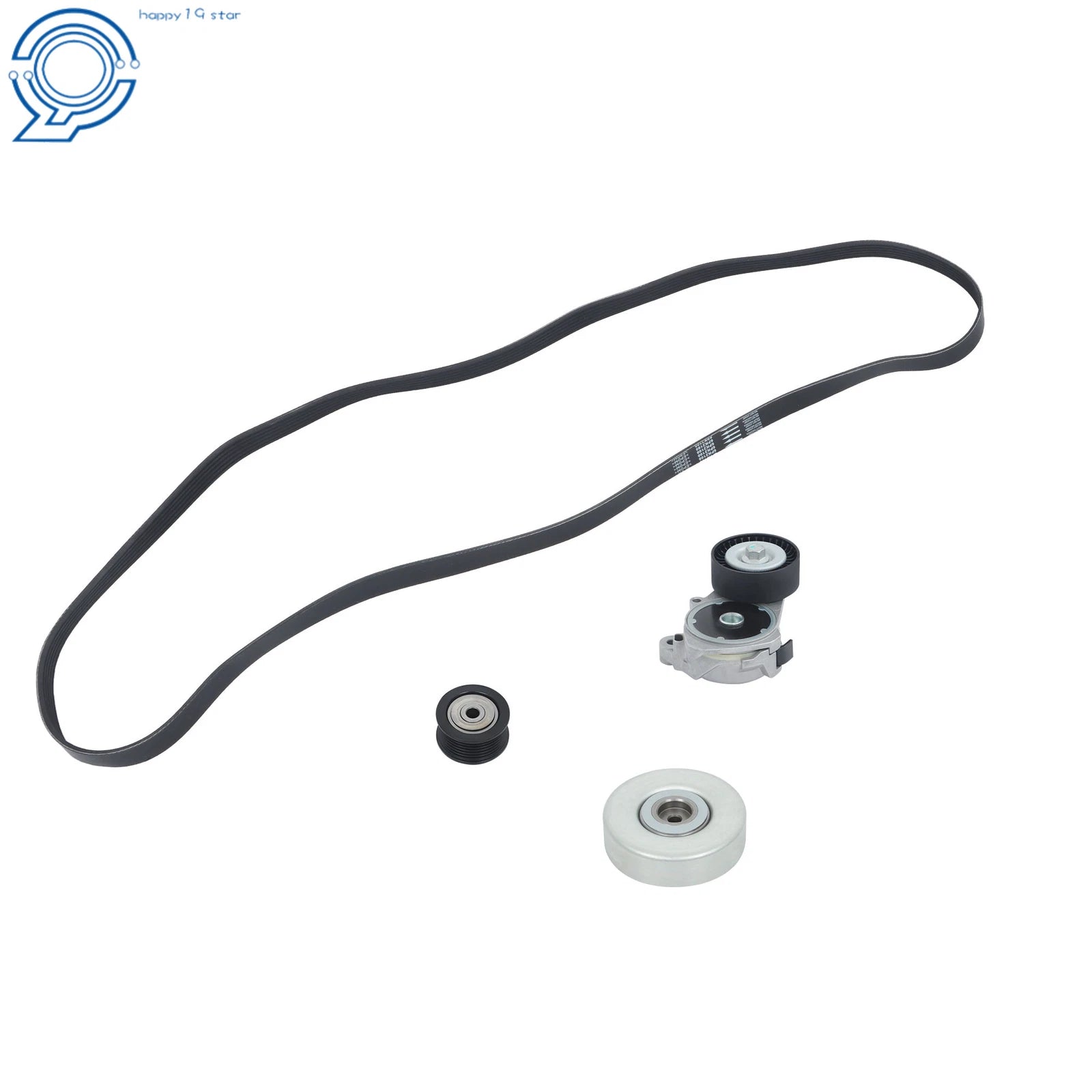 Drive Fan Belt Tensioner and Pulley Kit for Lexus LS460 (2007–2014)