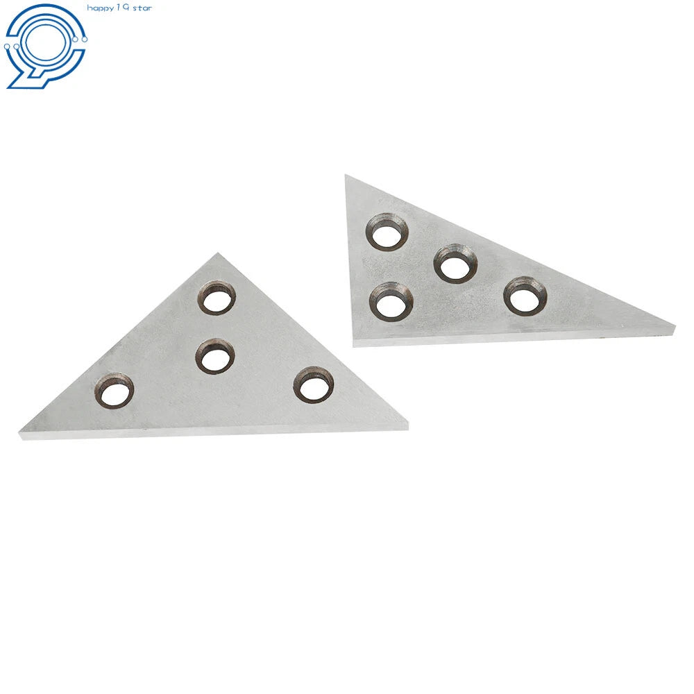 Set of 2 Angle Blocks for Machinist Plate (Precision, 90 Degree)