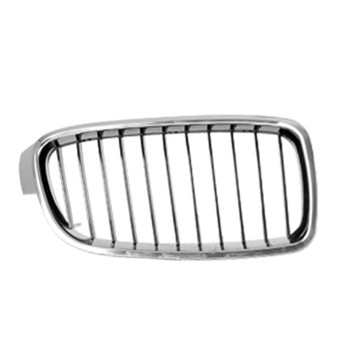 Replacement Black Chrome Plastic Grille Passenger Side for Toyota (2009–2013)