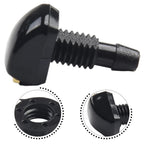 2pc Windshield Washer Nozzle Spray Jet Kit for Universal Vehicles