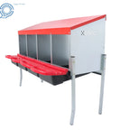 4 Compartment Roll Out Chicken Nesting Boxes for Coop