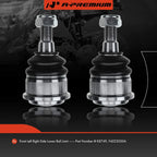 2X Front Lower Side Ball Joint for Ford Mustang (1994-2004)